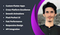 develop flutter app, android and ios app development