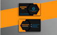 design professional business card with qr code