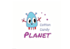 design good looking cotton candy logo