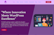 design an eye catching business website on wordpress