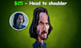 draw a realistic custom caricature from your photo