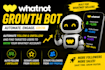 develop auto follow unfollow bot for whatnot