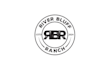 river bluff ranch logo design