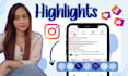 highlights para instagram personalizados