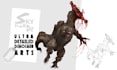 draw realistic detailed dinosaur art