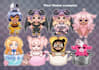 draw and rig a chibi vtuber model in pixel art style