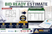 do construction cost estimation and material takeoff