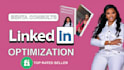 do SEO on your linkedin profile, optimize and update your profile