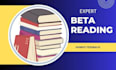 swift beta reading and constructive critiques, quick feedback for manuscript