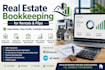 do real estate bookkeeping for rentals, flips, cleanup and reconciliation