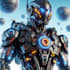 create scifi character caricature and friendship portrait