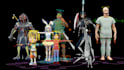 do pixar quality character modeling, rigging, 3d character animation