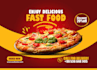 design creative food poster, party poster and much more