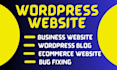 build wordpress website and wordpress landing page using wordpress elementor pro