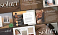 design an aesthetic pitch deck