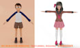 3d character modeling, texturing, rigging, and animation