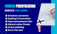 proofread and edit your finnish text