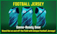 create custom professional football jersey design