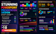 powerful presentations by seasoned professionals, slide decks and infographics