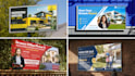 design real estate advertising billboard yard sign or banner