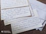 handwriting cards envelopes and  notes for you