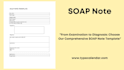 write a perfect prac focused soap note