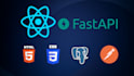 develop full stack web apps using fastapi and react js