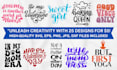 create creative,svg bundle, cut files, png, vector svg design