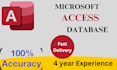 create, design, and customize microsoft access database applications