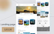 design stunning innovative web landing page design UI UX