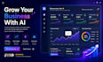 make ai based website with a frontend and backend