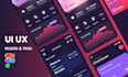 do website UI UX design, mobile app UI UX design in figma