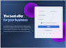 develop complete registration, login system and landing page