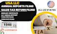 file wyoming llc sales tax return or any US llc
