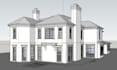 create professional architectural sketchup 3d model