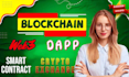 create token, smart contract, dex, presale, staking, ai crypto web3 dapp