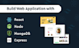 do html css javascript reactjs nodejs python flask project