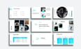 design powerpoint presentation of pitch deck slides and lectures