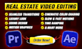 do professional real estate video editing