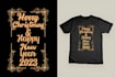 create awesome christmas t shirt design