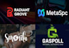 do eye catching modern logo