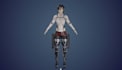 do anime 3d characters for games, animations and printing