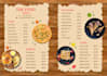 design editable restaurant menu, food menu