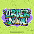 custom design graffiti, logo, illustration with character