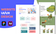create figma website designs, website UI, and website mockups