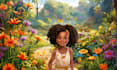do children story book illustration 3d