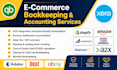 do e commerce, bookkeeping, accounting, amazon, shopify,a2x