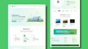 design figma UI website and landing page with prototyping
