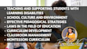 do lesson plans, early childhood research and special education tasks