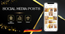 design a professional social media graphics web banner ads creative post design